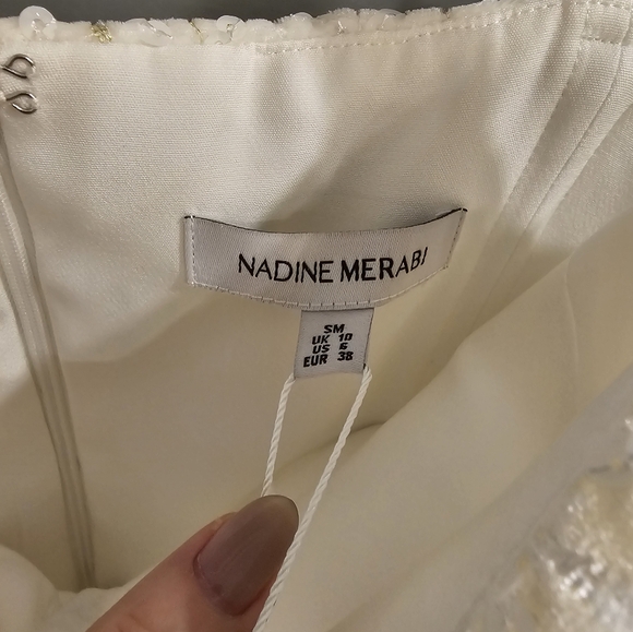 NWT brand new never worn Nadine Merabi Hailey Jumpsuit size small - Picture 9 of 12